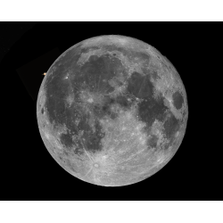 Occultation entre Saturne et la Lune